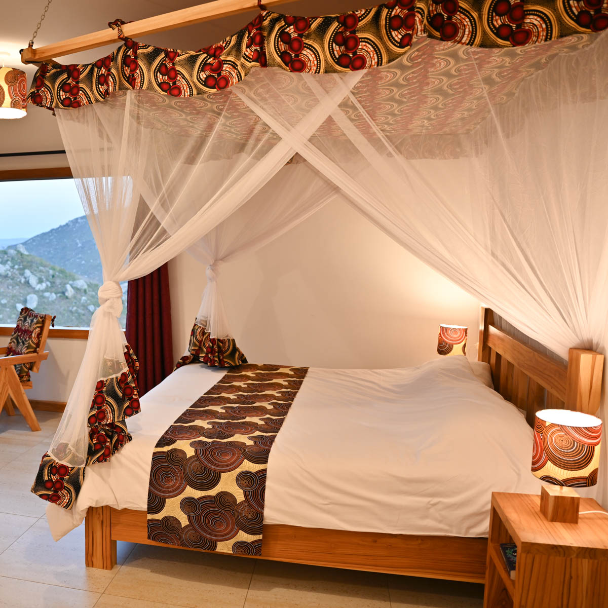 Retreat accommodation bedroom