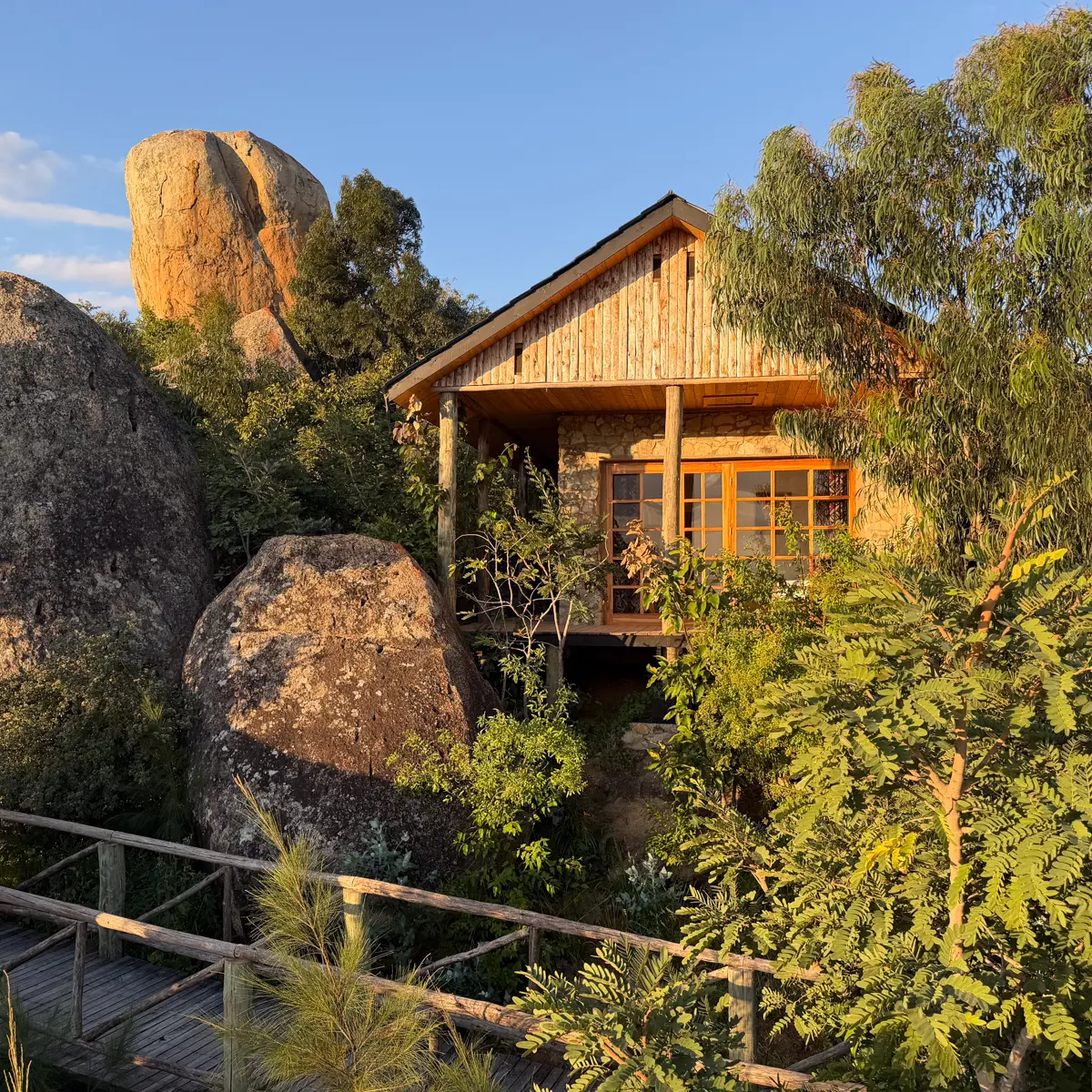 Retreat accommodation chalet